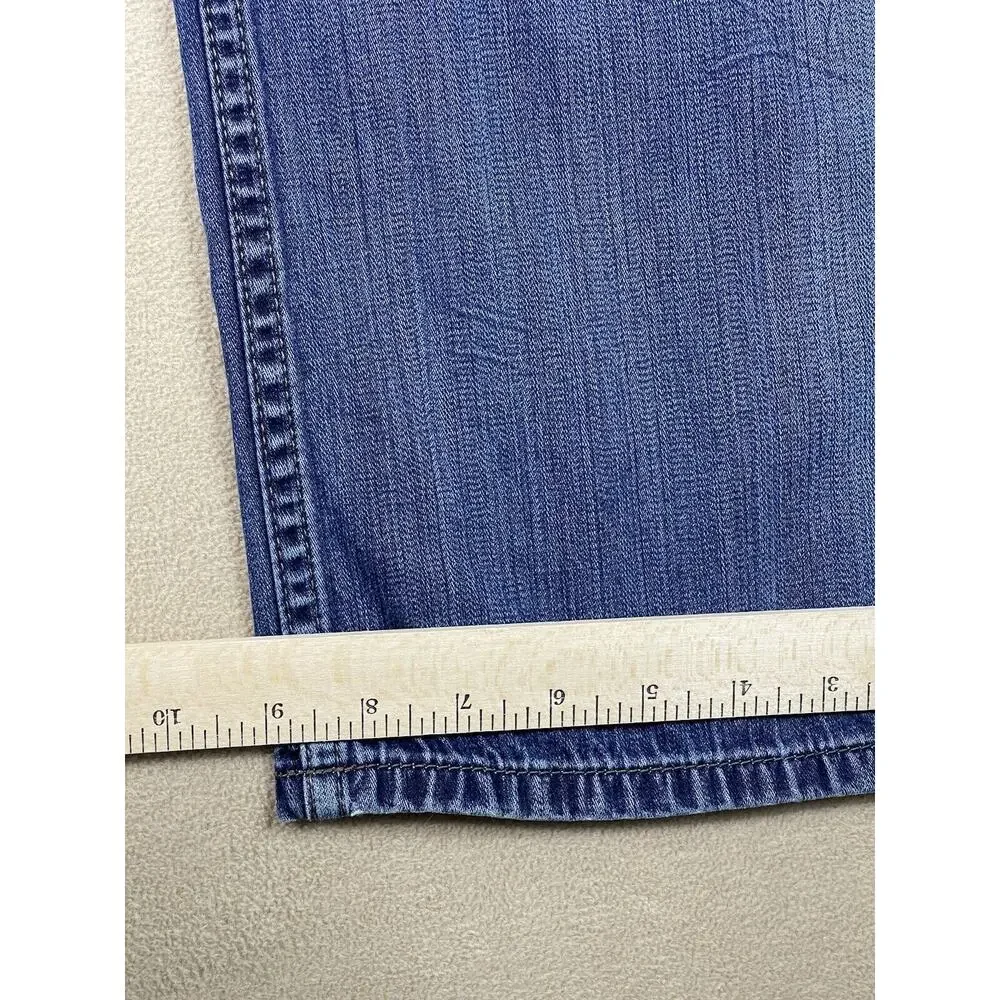 Tommy Bahama Jeans Adult 38x32 Blue Straight Leg‎ Casual Everyday Pockets Mens